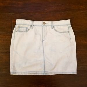 Ann Taylor Loft Denim Mini Skirt size 28 size 6